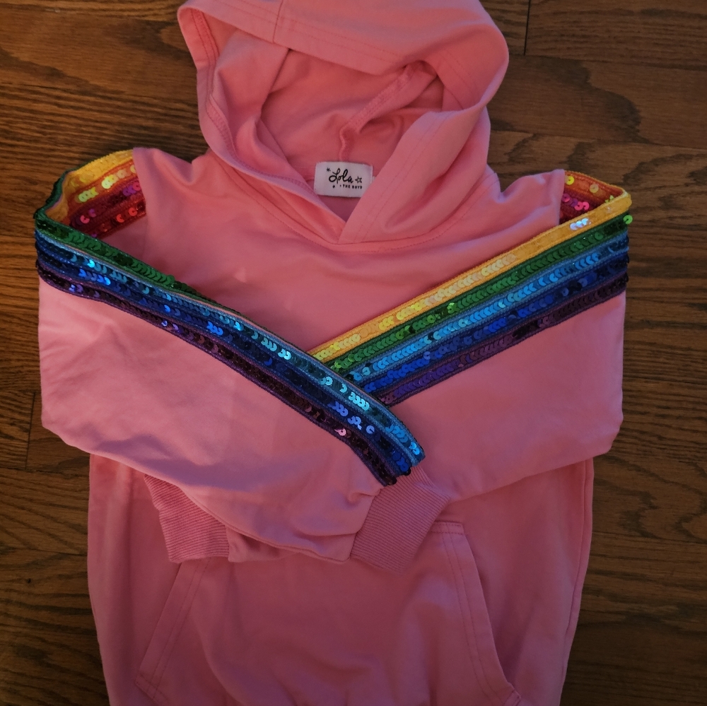Girls New Lola and The Boys Hoodie